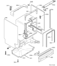 Схема №1 F68452VIOP с изображением Модуль (плата) управления для посудомойки Aeg 973911674033007